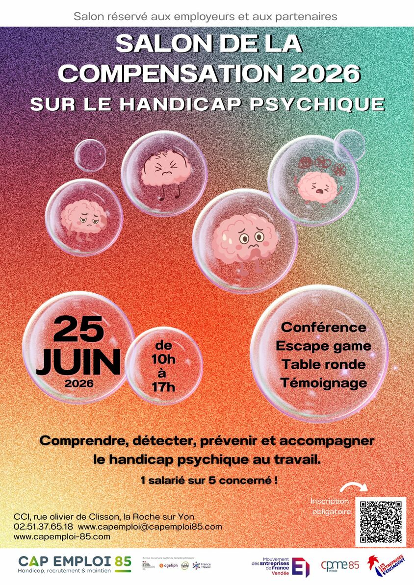 Salon de la compensation 2026 sur le handicap psychique