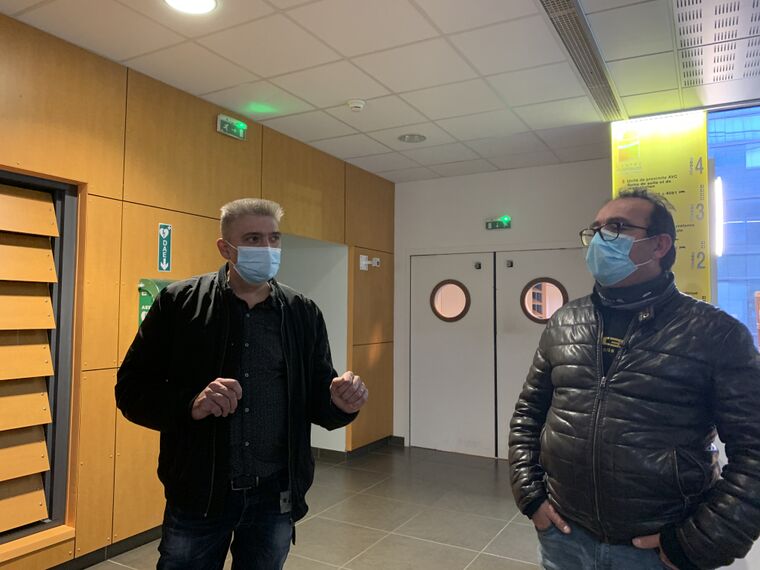 Un duo pour le duoday à l'hopital des Sables d'olonne